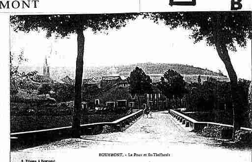 Ville de BOURMONT Carte postale ancienne