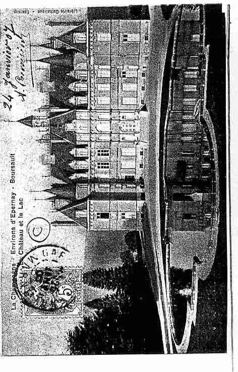 Ville de BOURSAULT Carte postale ancienne