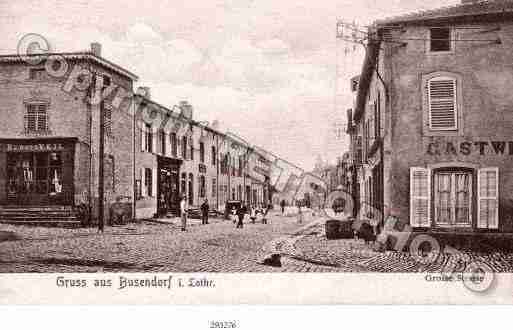 Ville de BOUZONVILLE Carte postale ancienne