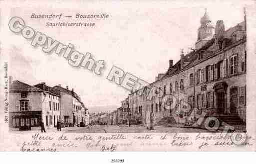 Ville de BOUZONVILLE Carte postale ancienne