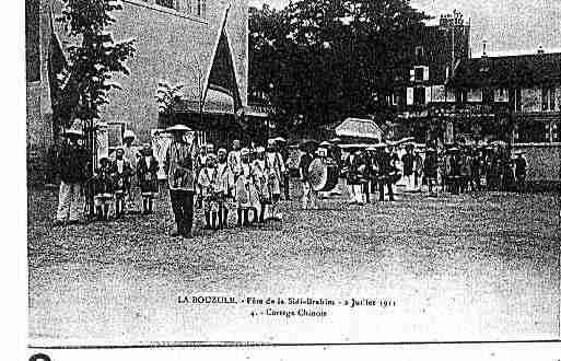 Ville de BOUZULE(LA) Carte postale ancienne