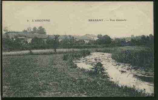 Ville de BRABANTENARGONNE Carte postale ancienne