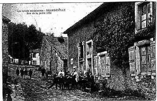 Ville de BRANDEVILLE Carte postale ancienne