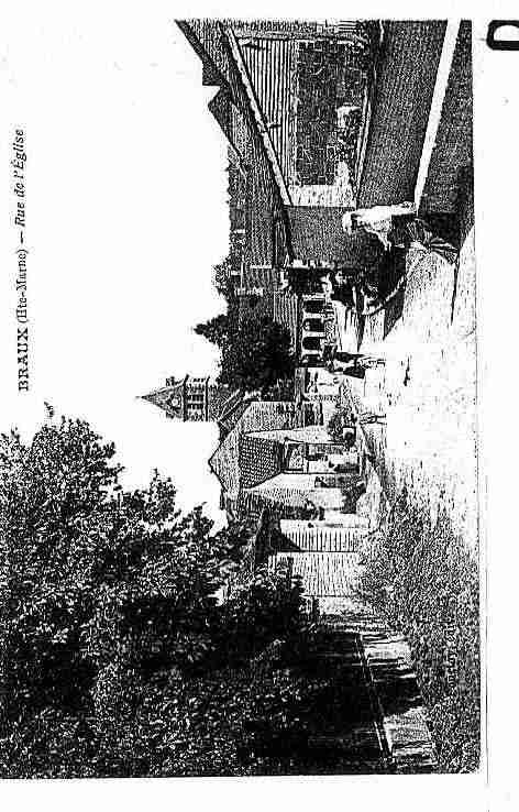 Ville de BRAUXLECHATEL Carte postale ancienne