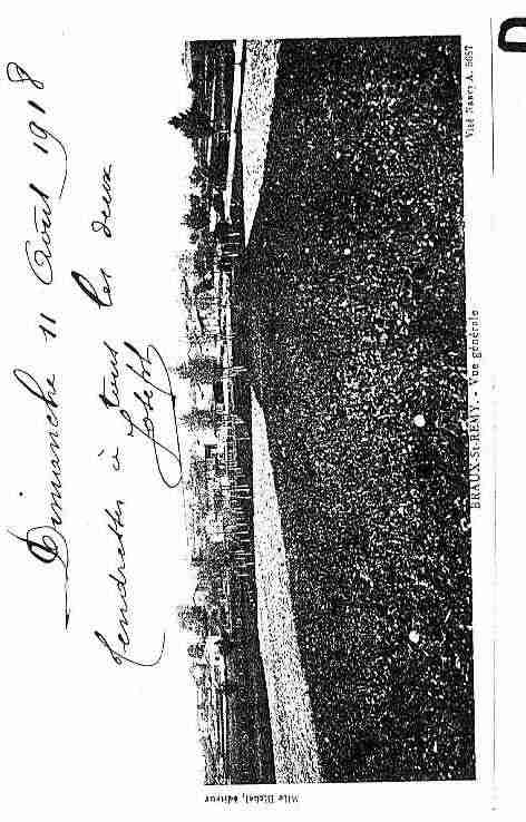 Ville de BRAUXSTREMY Carte postale ancienne Ville de BRAUXSTREMY Carte postale ancienne