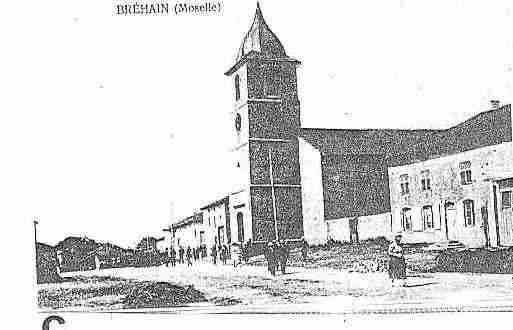 Ville de BREHAIN Carte postale ancienne Ville de BREHAIN Carte postale ancienne
