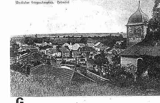 Ville de BREMENIL Carte postale ancienne