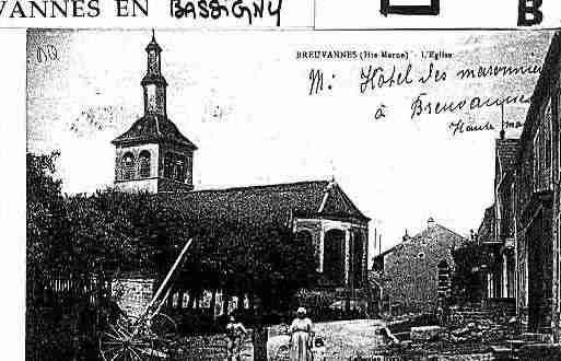 Ville de BREUVANNESENBASSIGNY Carte postale ancienne