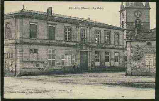 Ville de BRILLONENBARROIS Carte postale ancienne