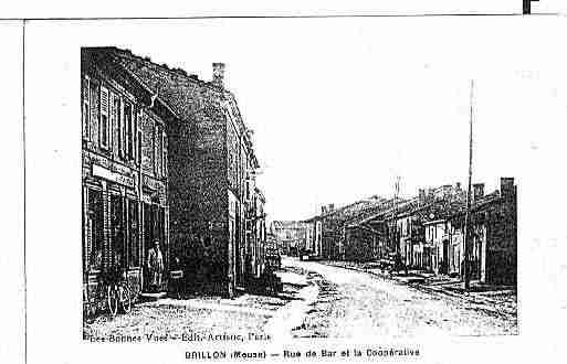 Ville de BRILLONENBARROIS Carte postale ancienne