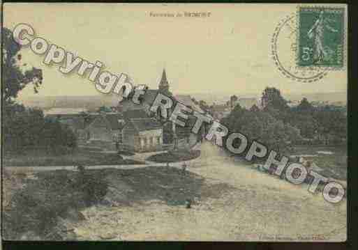 Ville de BRIMONT Carte postale ancienne