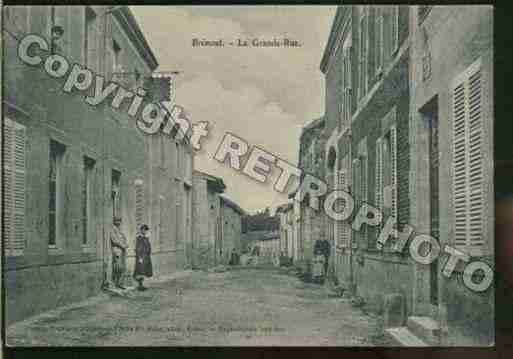 Ville de BRIMONT Carte postale ancienne