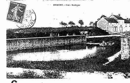 Ville de BRIMONT Carte postale ancienne