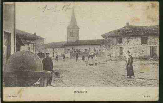 Ville de BROCOURTENARGONNE Carte postale ancienne