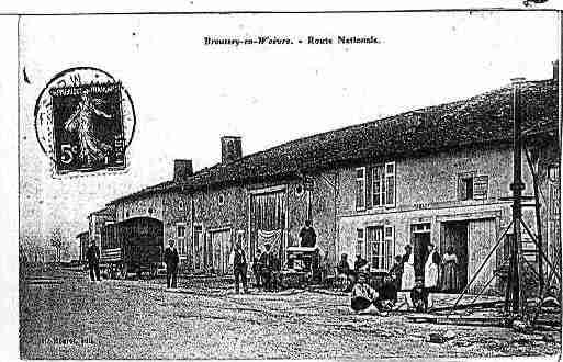 Ville de BROUSSEYENWOEVRE Carte postale ancienne