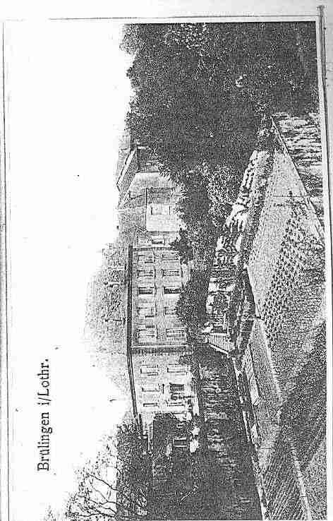 Ville de BRULANGE Carte postale ancienne Ville de BRULANGE Carte postale ancienne