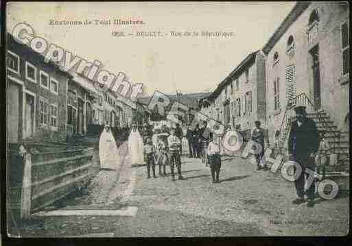 Ville de BRULEY Carte postale ancienne