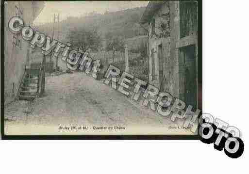 Ville de BRULEY Carte postale ancienne