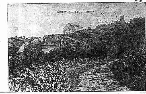 Ville de BRULEY Carte postale ancienne
