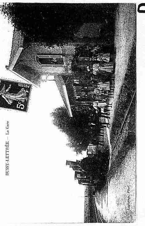 Ville de BUSSYLETTREE Carte postale ancienne
