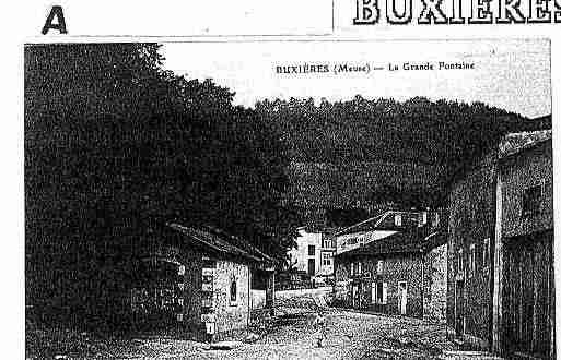 Ville de BUXIERESSOUSLESCOTES Carte postale ancienne