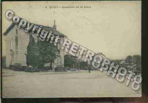 Ville de BUXY Carte postale ancienne