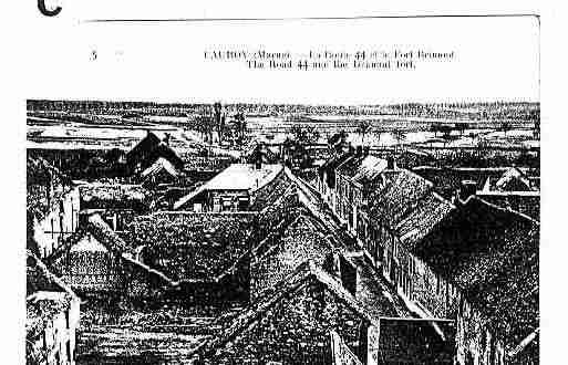 Ville de CAUROYLESHERMONVILLE Carte postale ancienne