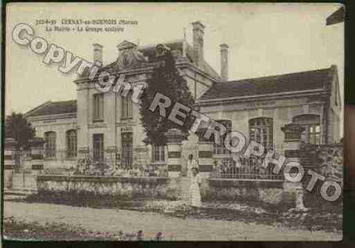 Ville de CERNAYENDORMOIS Carte postale ancienne