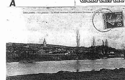 Ville de CHALAINES Carte postale ancienne