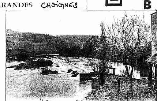 Ville de CHAMARANDESCHOIGNES Carte postale ancienne