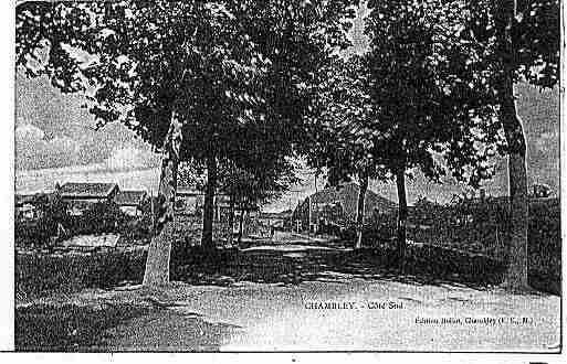 Ville de CHAMBLEYBUSSIERES Carte postale ancienne