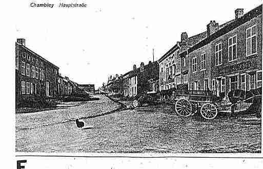 Ville de CHAMBLEYBUSSIERES Carte postale ancienne