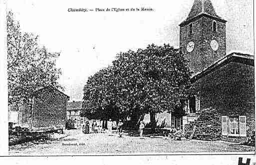 Ville de CHAMBLEYBUSSIERES Carte postale ancienne