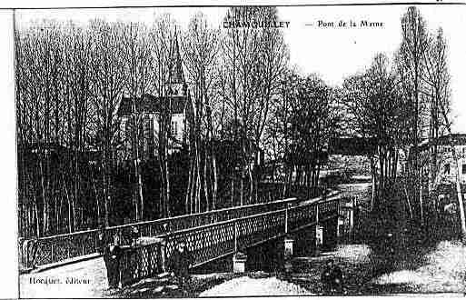 Ville de CHAMOUILLEY Carte postale ancienne