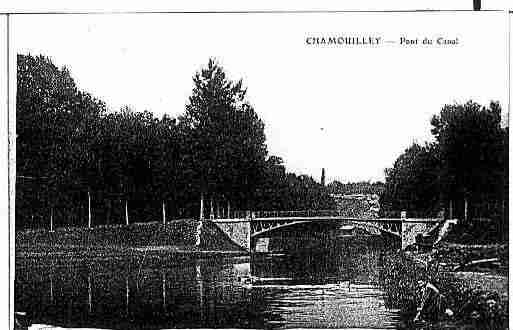 Ville de CHAMOUILLEY Carte postale ancienne