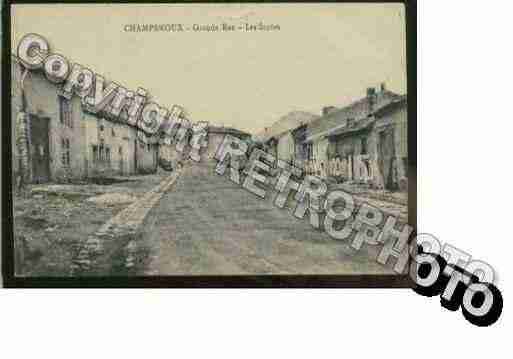 Ville de CHAMPENOUX Carte postale ancienne