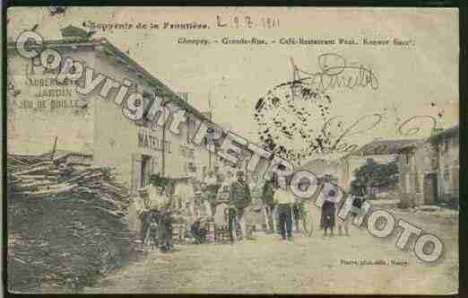 Ville de CHAMPEYSURMOSELLE Carte postale ancienne