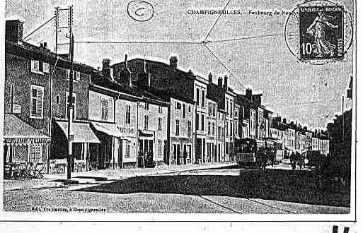 Ville de CHAMPIGNEULLES Carte postale ancienne