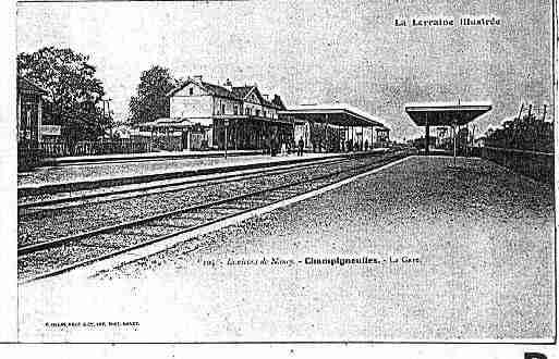 Ville de CHAMPIGNEULLES Carte postale ancienne