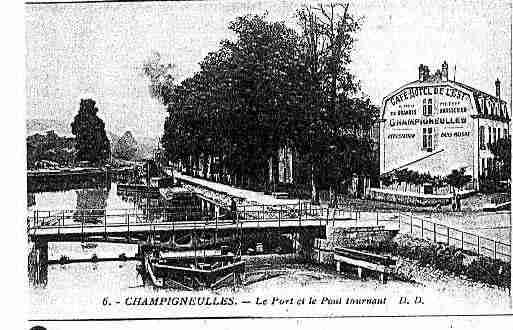 Ville de CHAMPIGNEULLES Carte postale ancienne