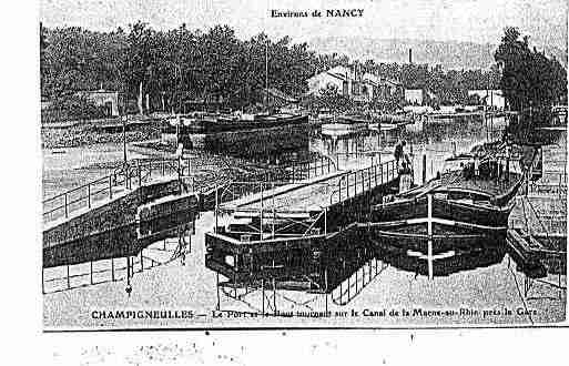 Ville de CHAMPIGNEULLES Carte postale ancienne