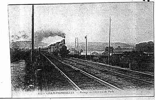 Ville de CHAMPIGNEULLES Carte postale ancienne