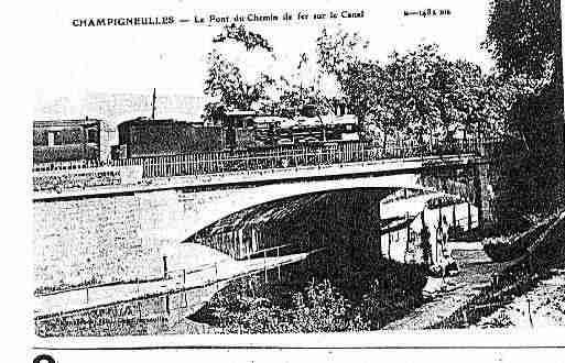 Ville de CHAMPIGNEULLES Carte postale ancienne