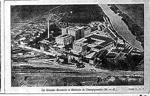 Ville de CHAMPIGNEULLES Carte postale ancienne