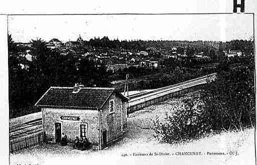 Ville de CHANCENAY Carte postale ancienne
