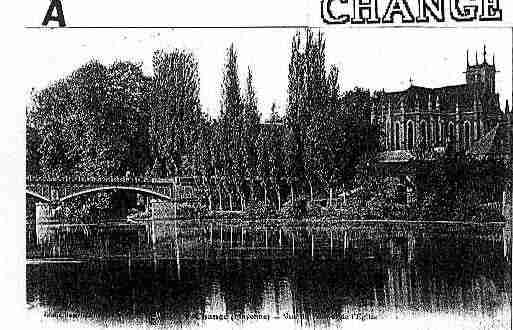 Ville de CHANGE Carte postale ancienne