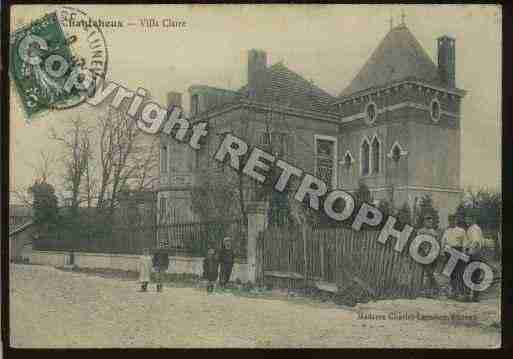 Ville de CHANTEHEUX Carte postale ancienne