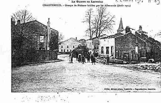 Ville de CHANTEHEUX Carte postale ancienne