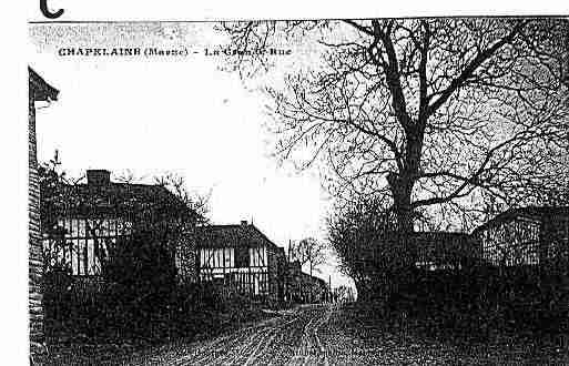 Ville de CHAPELAINE Carte postale ancienne