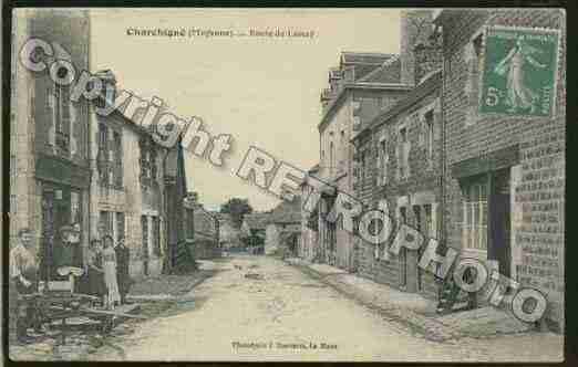 Ville de CHARCHIGNE Carte postale ancienne